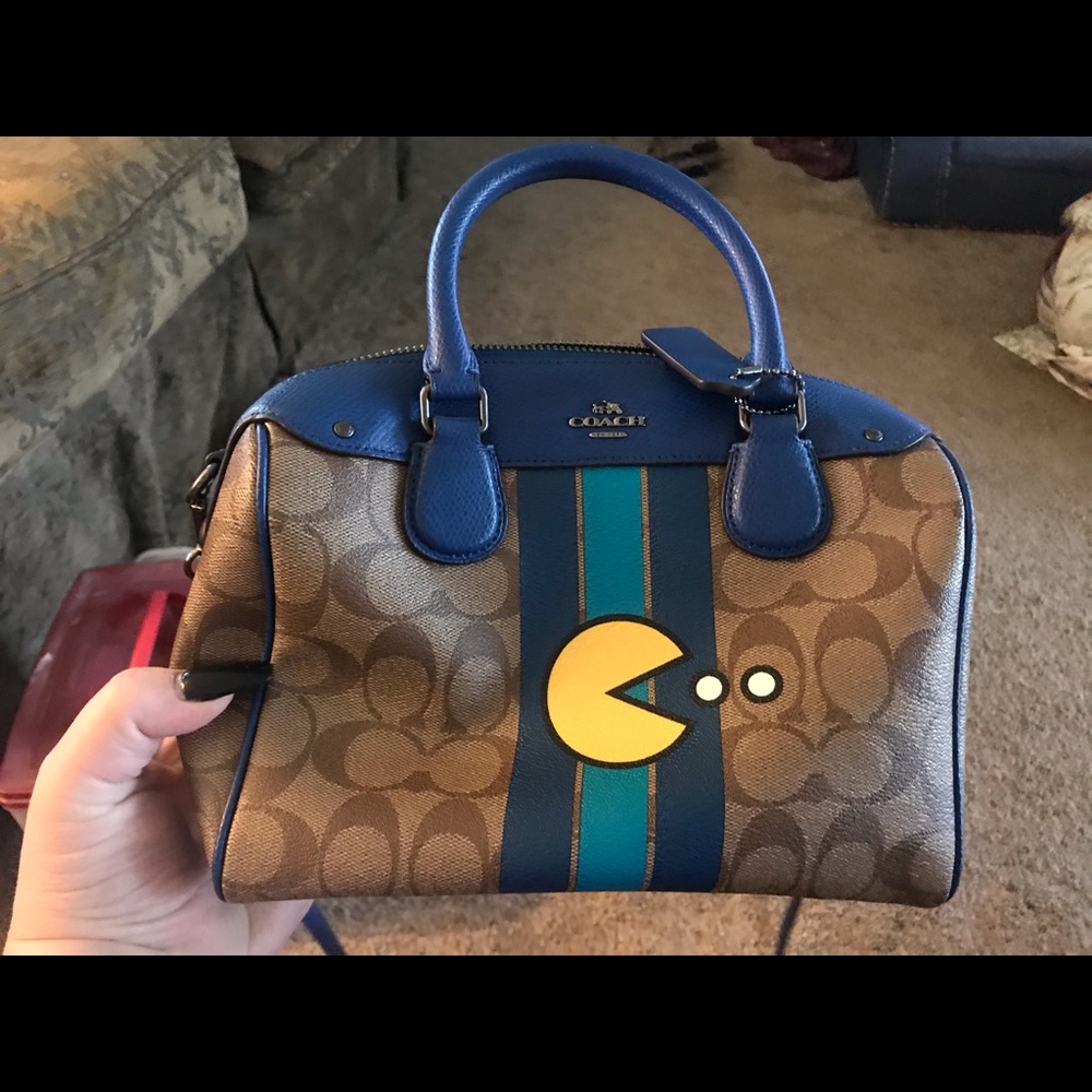 Pac-Man coach purse authentic